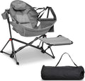 GDY Patio Camping Chair Oversized Hammock Rocking Chair - Portable