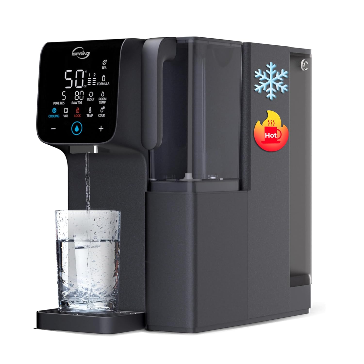 iSpring RCD100HCG Hot & Cold Reverse Osmosis Water Filter