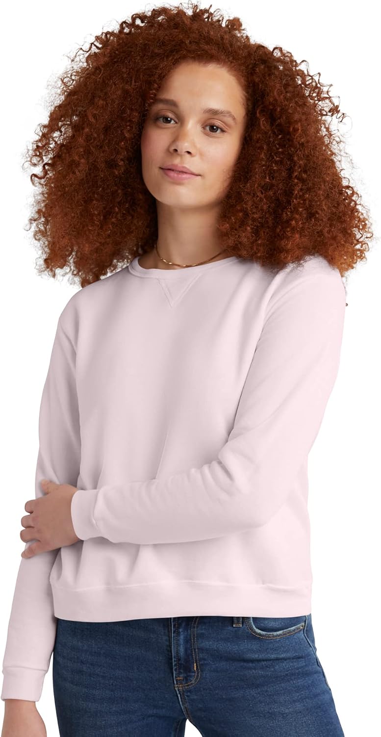 Hanes Eco-Friendly Women's Fleece Sweatshirt