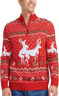 Tipsy Elves Men's Ugly Christmas Sweater - Bold Holiday Pullover