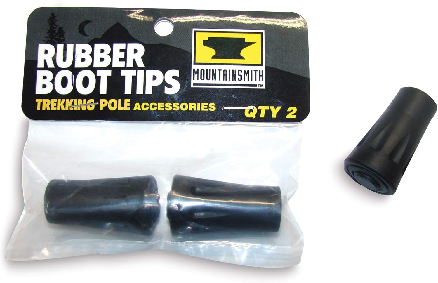 Mountainsmith Durable Rubber Boot Tips - Enhanced Stability