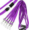 Safety Breakaway Lanyard with J-Hook Flat Lanyards 50 Pack - Durable