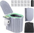 Portable Travel Toilet for Outdoors - Ideal for Camping, Hiking, Trips