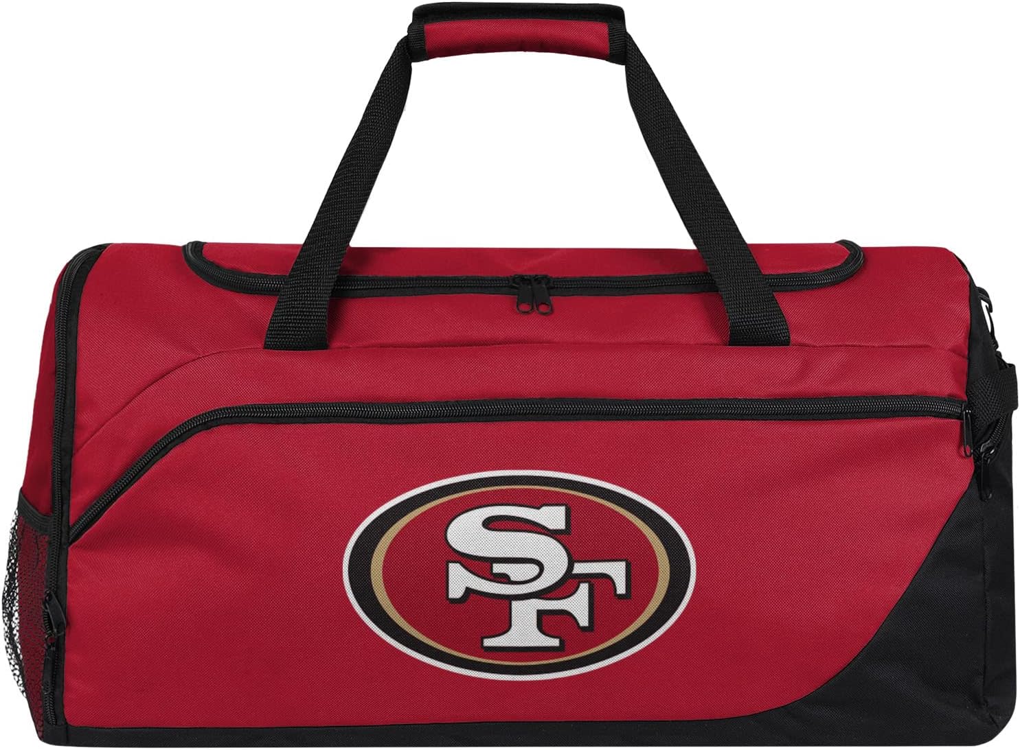 FOCO NFL Solid Big Logo Duffle Bag for Sports Enthusiasts