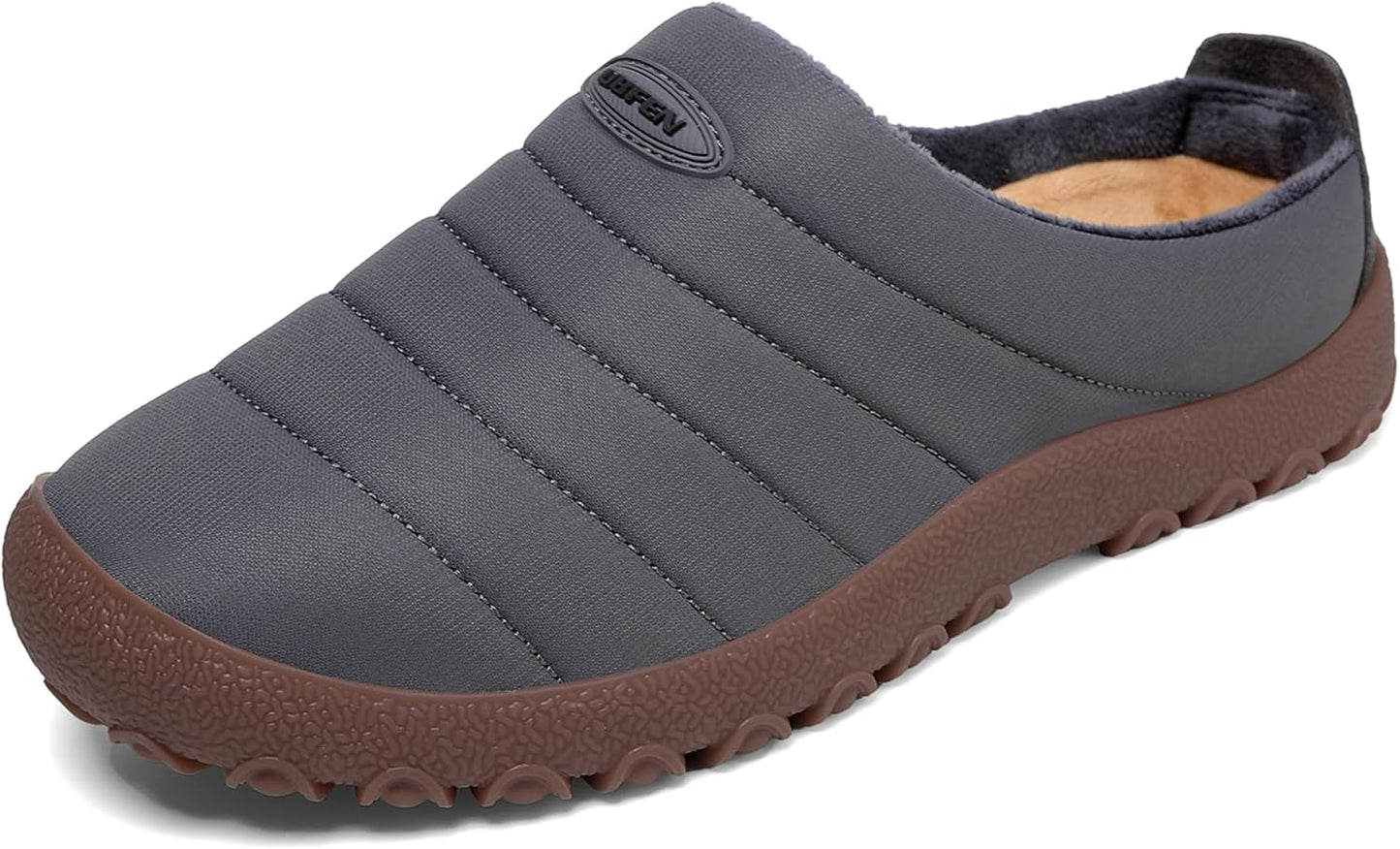 UBFEN Winter Warm Slippers with Fuzzy Plush Lining for All