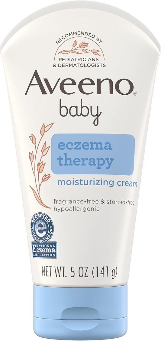 Aveeno Baby Eczema Therapy Cream, Soothes Eczema Skin