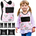 Weighted Vest for Kids Boys and Girls - Adjustable Compression Vest