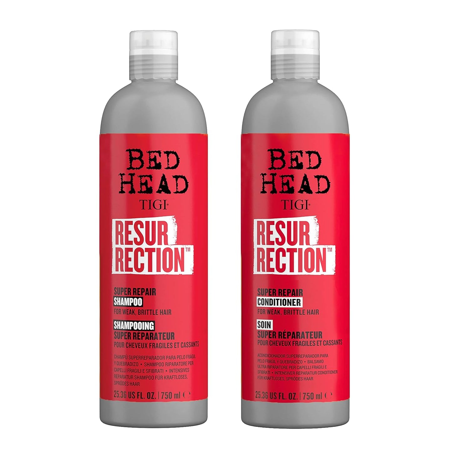 Revive & Restore: TIGI Bed Head Resurrection Shampoo & Conditioner Set