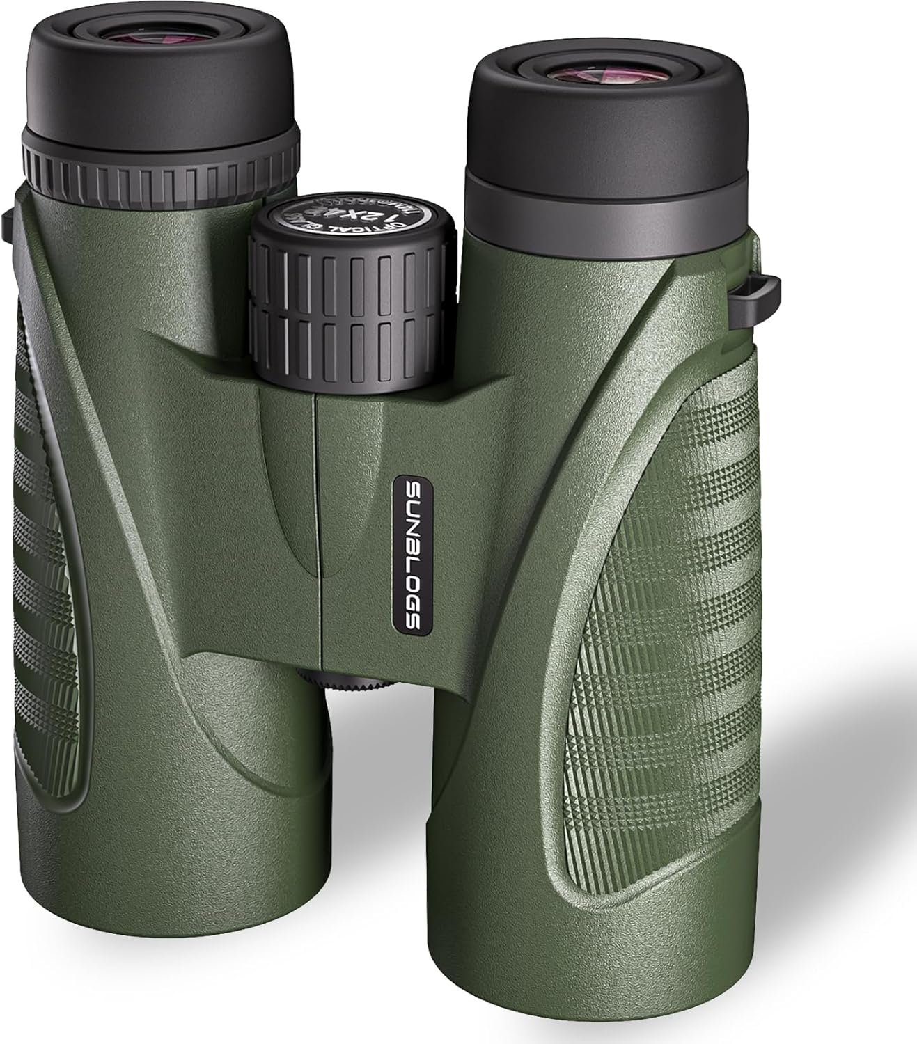 High Powered 12x42 Binoculars for Adults with Low Light Vision