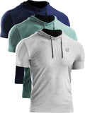 Men's Dry Fit Performance Athletic Shirt with Hood - Lightweight