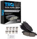 TRQ Rear Brake Pads Ceramic Compatible with 2018-2022 Jeep Wrangler