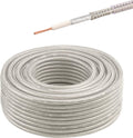 RG8x Coaxial Cable 100ft Low Loss RG8X Cable - Flexible 50 Ohm