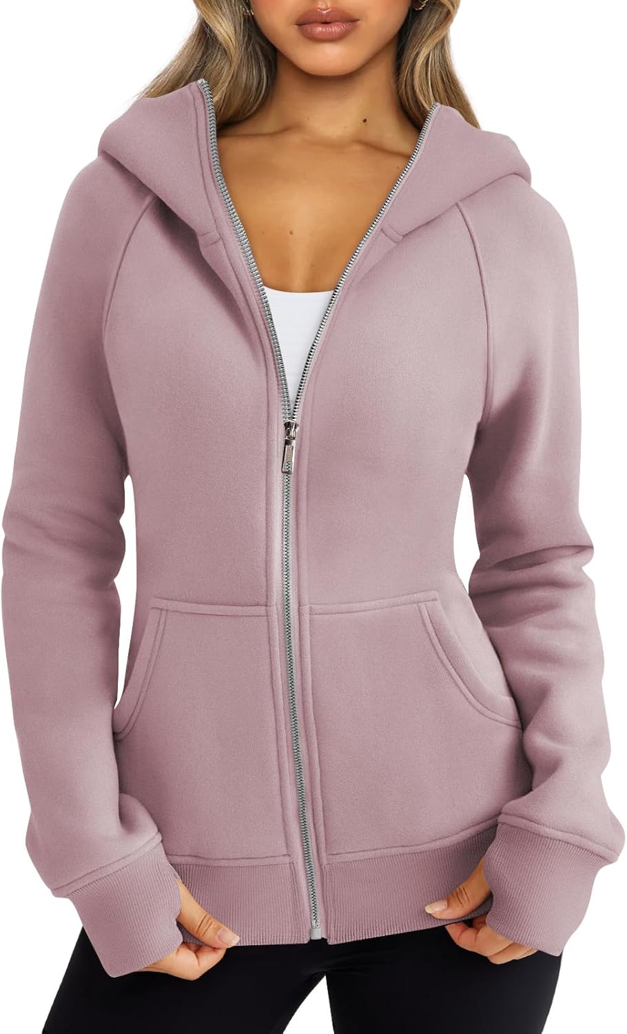 Trendy Queen Womens Zip Up Hoodies for Cozy Fall Fashion