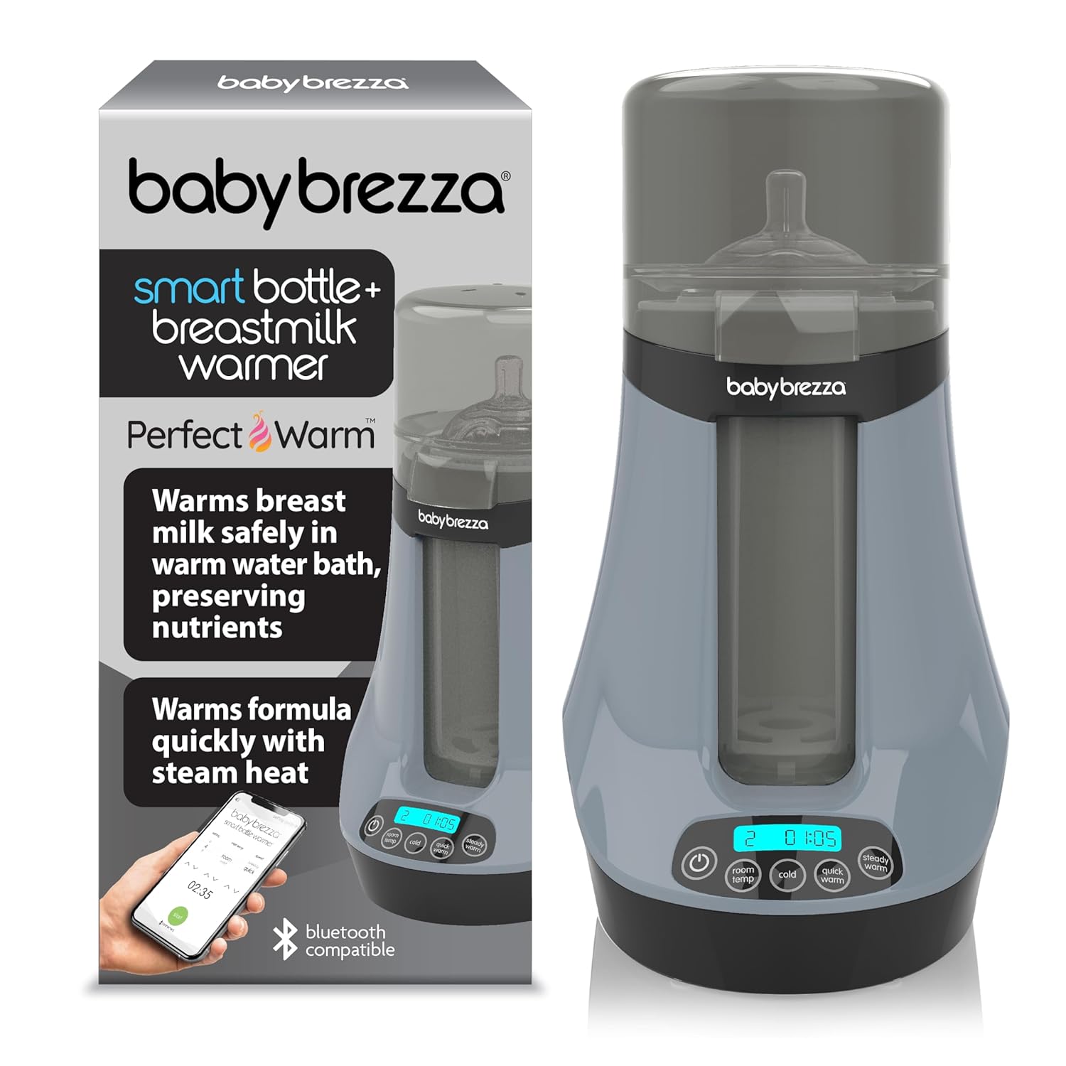 Baby Brezza Fast Baby Bottle Warmer with Smart Technology