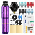 Wormhole Tattoo Kit Wireless Tattoo Gun Kit - Beginner Practice Pen
