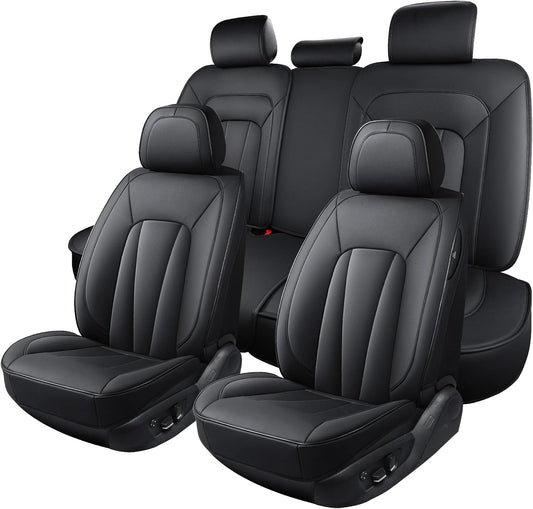 Car Seat Covers - Breathable Waterproof Leather Protector