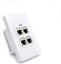 PoE Texas 4 Port In-Wall Gigabit PoE Extender Switch - Stable Power