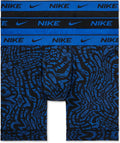 Nike Mens 3PK Dri-Fit Boxer Briefs - Comfortable Everyday Support logo