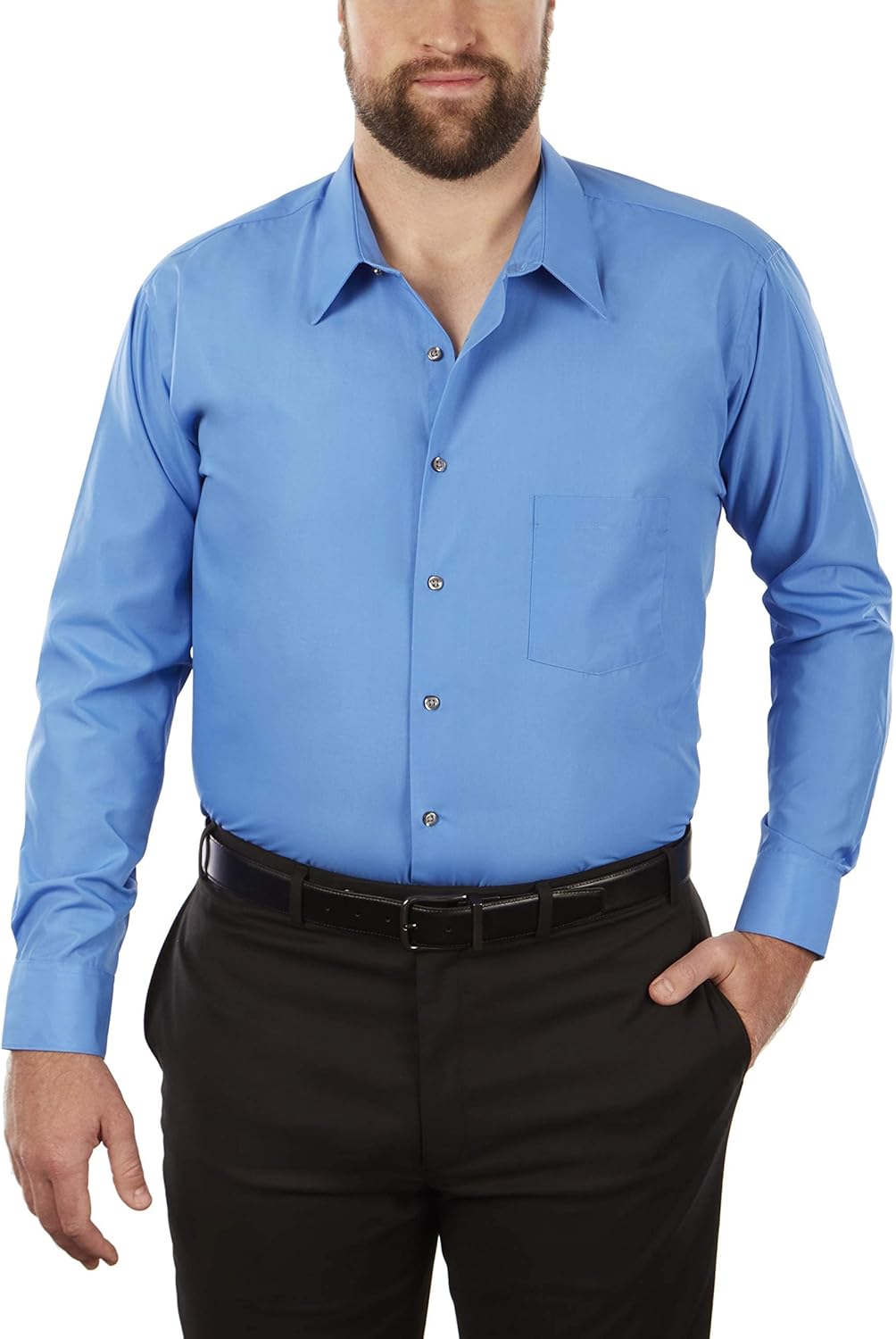 Van Heusen Men's BIG FIT Dress Shirts for Comfort and Style