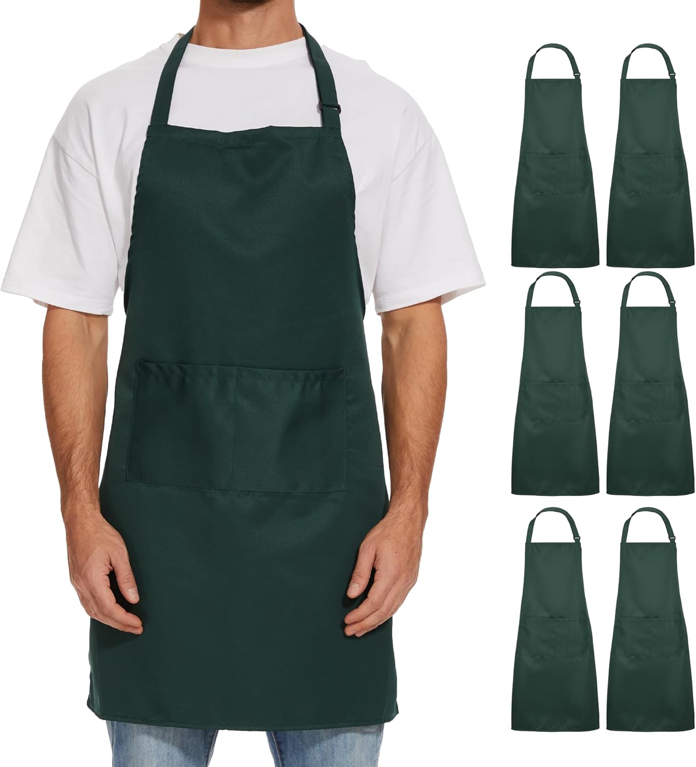 Will Well Kitchen Apron for Men and Women - Durable and Stylish