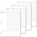 Ctosree 400 Sheets Cornell Notes Loose Leaf Paper - College Ruled