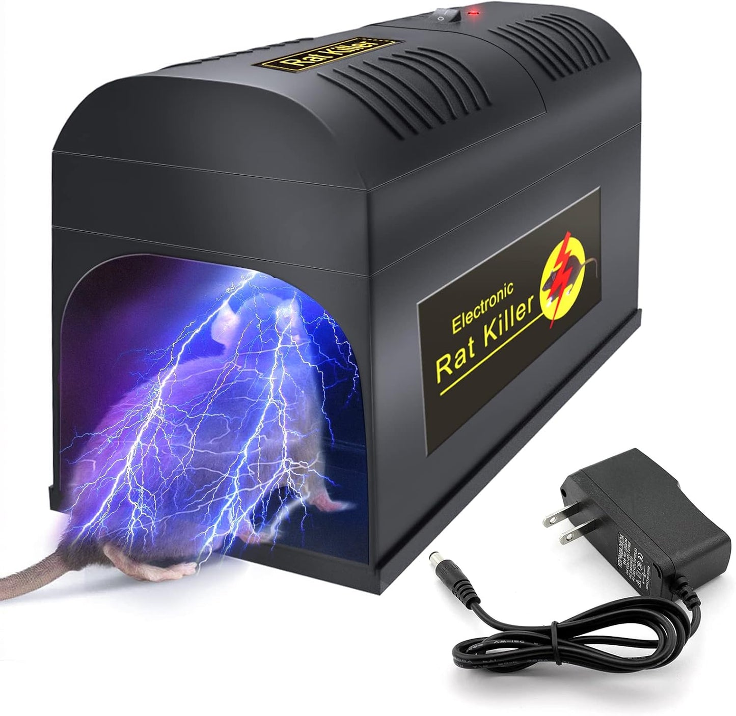 Vivideal Instant Kill Electric Rat Trap - Non-Toxic & Powerful Pest Control