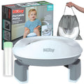Portable Potty Seat for Toddlers - Travel Toilet Seat for 18+ Months