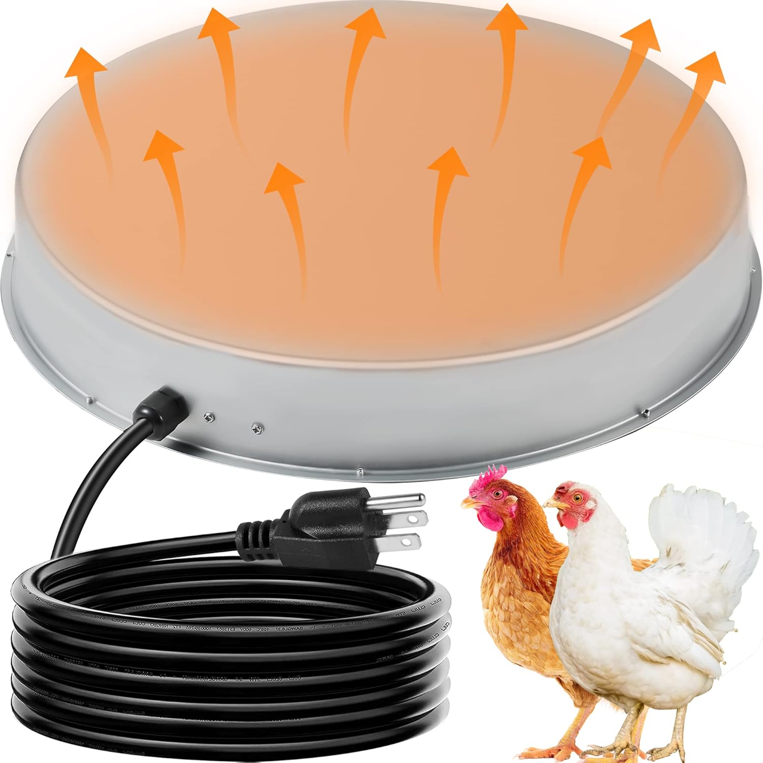 Poultry Chicken Water Heater Base for Winter Use and More