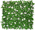 Expandable Fence Privacy Screen for Balcony Patio - Adjustable Faux