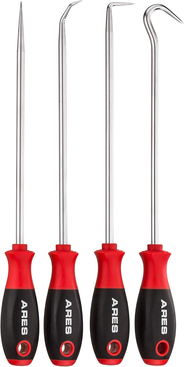 ARES 70246 4-Piece Hook and Pick Set for Versatile Use