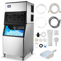 Commercial Ice Maker 800LBS/24H with 500LBS Storage - Reliable Supply