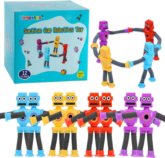 Autism Sensory Robot Toys - 12 Pack Fun!