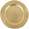 Set of 12 Gold Charger Plates - Elegant Table Decor