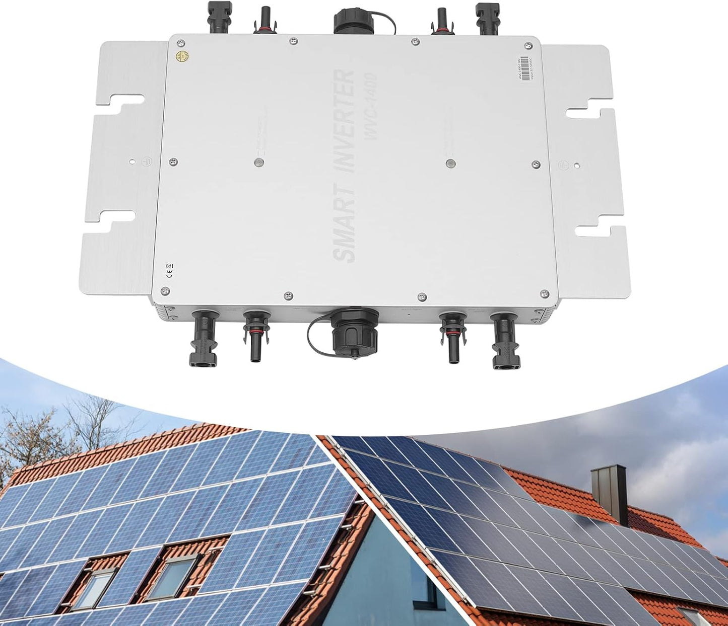 1400W Solar Microinverter - Pure Sine Wave Power Boost
