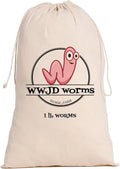 Red Wigglers Composting Worms - 1lb Red Worms for Composting