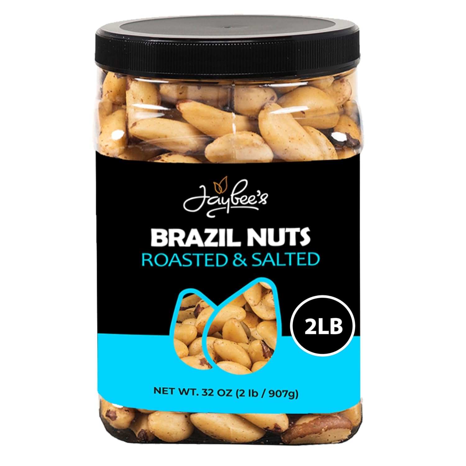 Jaybee's Roasted Salted Brazil Nuts - Healthy Snack Option