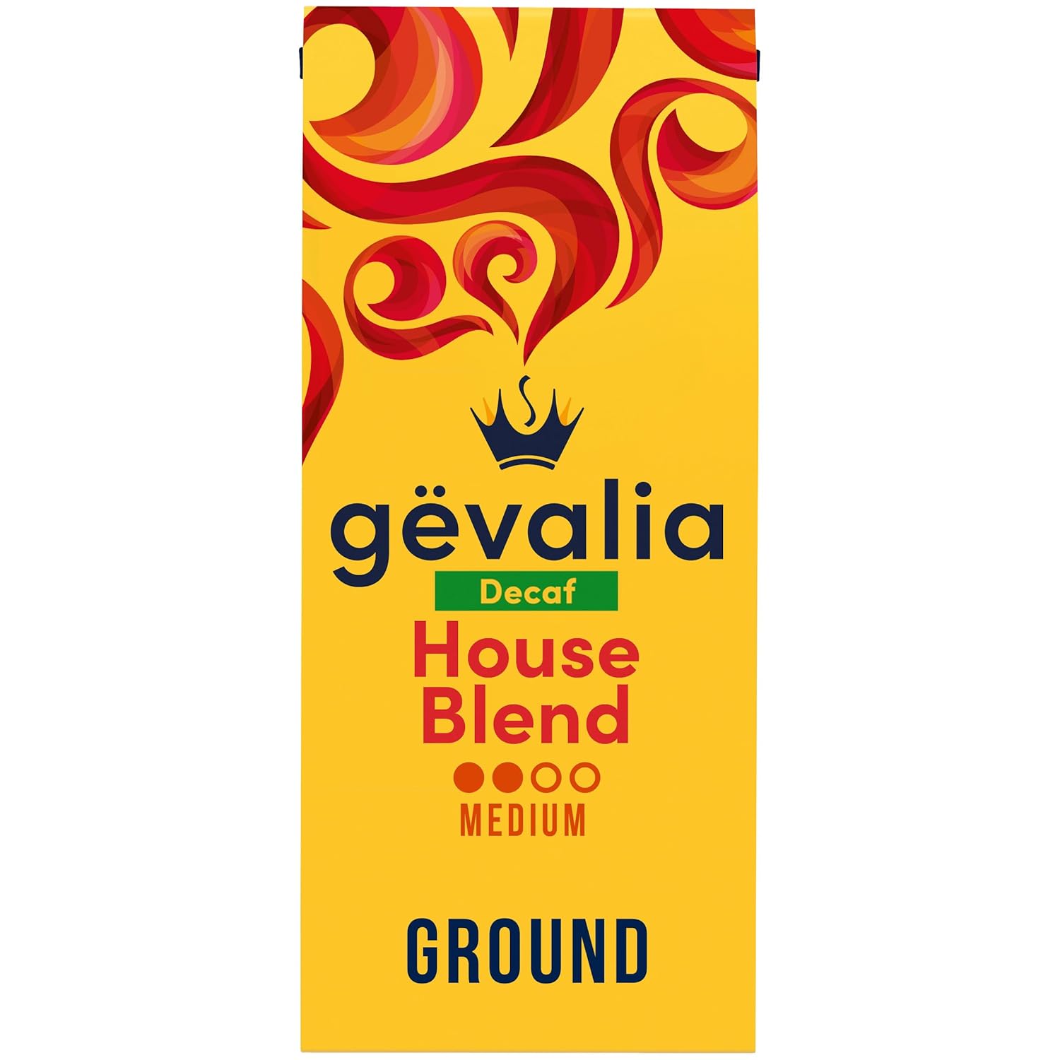 Gevalia House Blend Decaf Coffee 12 oz - Rich Flavor!
