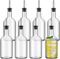 17oz Glass Long Neck Bottles for Liquor and Juice Pouring