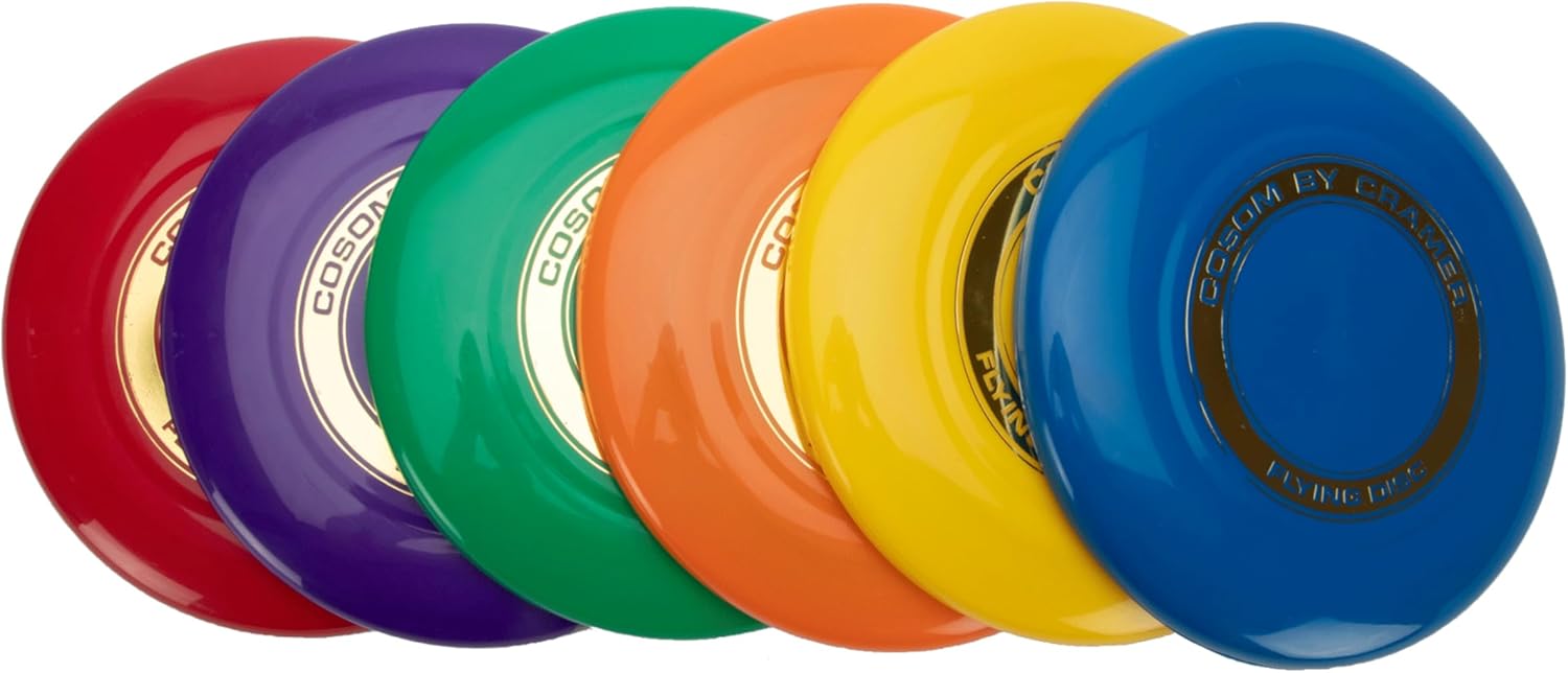 Cosom Kids Flying Disc Set - Easy Catch, Accurate Throw!