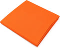 Pico Textiles Orange Poly Cotton Twill Fabric - Durable 60in Wide