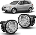 Nilight Fog Lights Assembly for 2003-2008 Toyota Matrix & 2003-2010