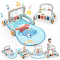 2 in 1 Baby Play Gym with Walker for Newborn - Versatile Early