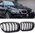 E90 Grille Front Kidney Grill Compatible with BMW 3 Series 2009-2011