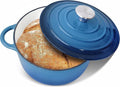 Trustmade 3 QT Cast Iron Dutch Oven for Healthy Cooking