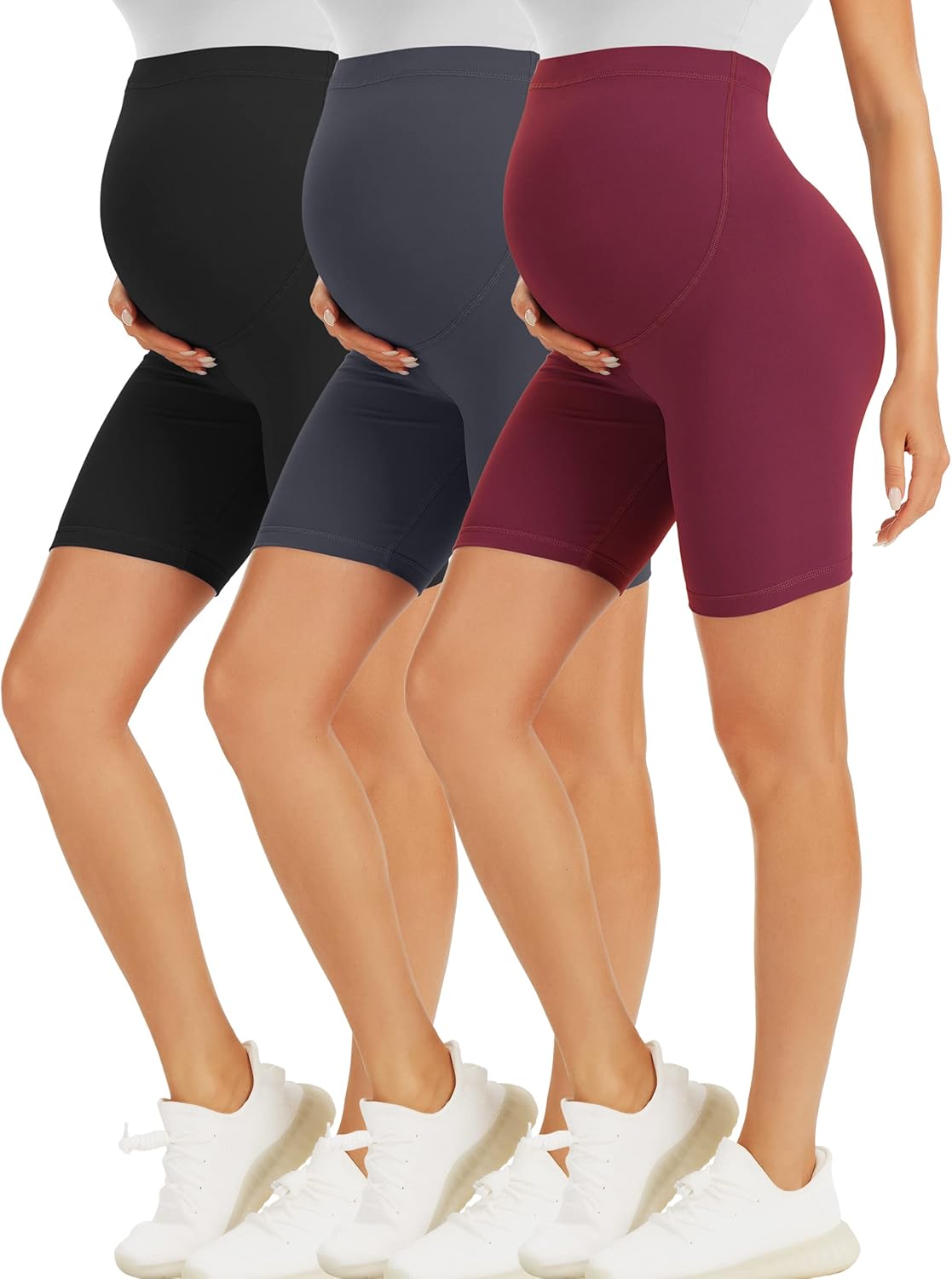 BONVIGOR Maternity Shorts for Comfort and Style During Pregnancy