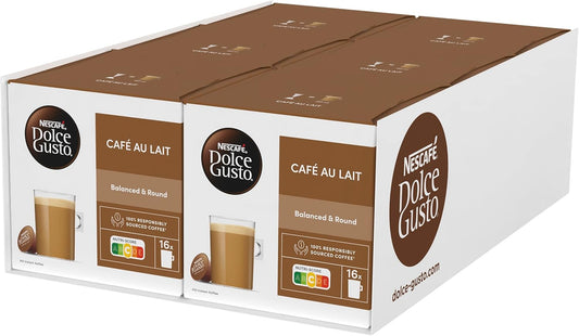 Nescafe Dolce Gusto Cafe au lait Capsules for Coffee Lovers