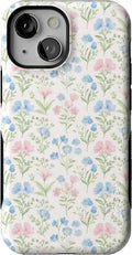 Casely iPhone 13 Mini Case Pastel Garden - Bold Protection