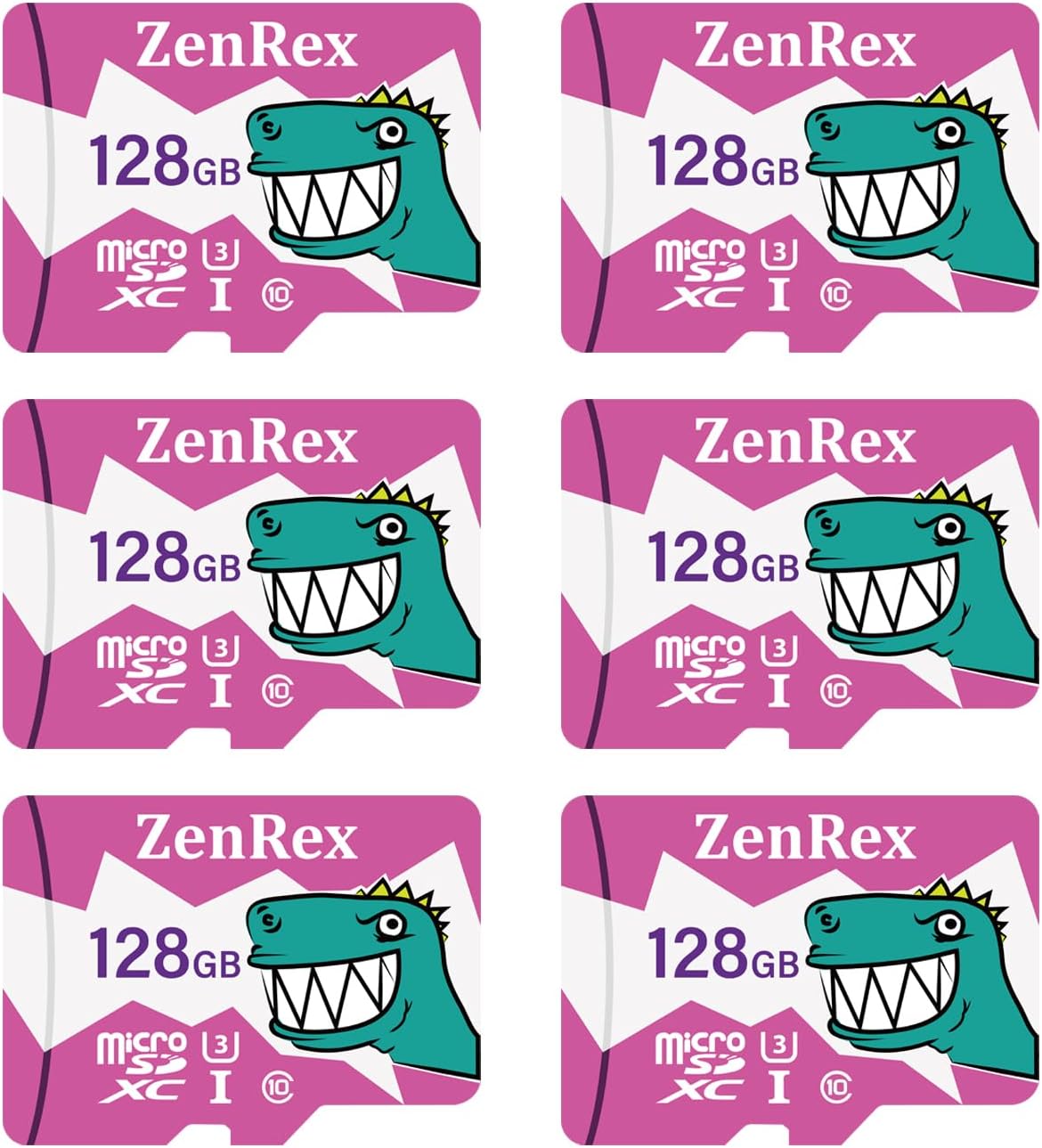 ZenRex 128GB High-Speed UHS-I Memory Card