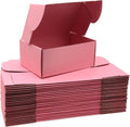 Small Pink Shipping Boxes Pack of 25 - 9x6x4 in elegant mailers