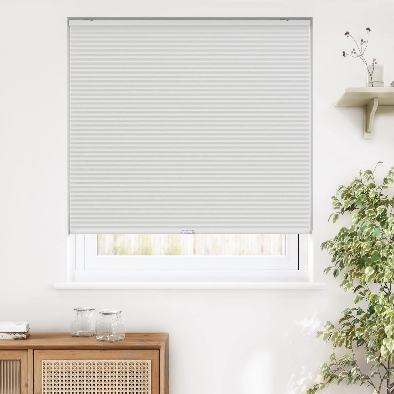 LazBlinds Cordless Cellular Shades for Blackout Privacy and Insulation
